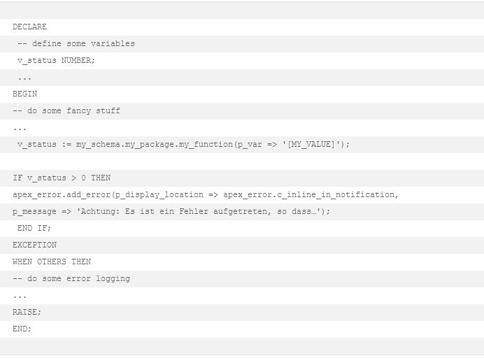 Oracle APEX: Custom error messages mit APEX_ERROR 1 Screenshot 2023 07 26 at 08 35 43 Oracle APEX Custom error messages mit APEX ERROR DBConcepts