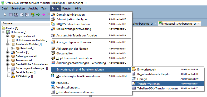 Audit-Spalten mit dem Oracle SQL Developer Data Modeler automatisieren 4 data modeler