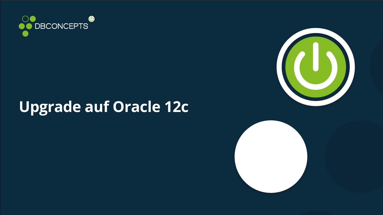 Upgrade auf Oracle 12c
