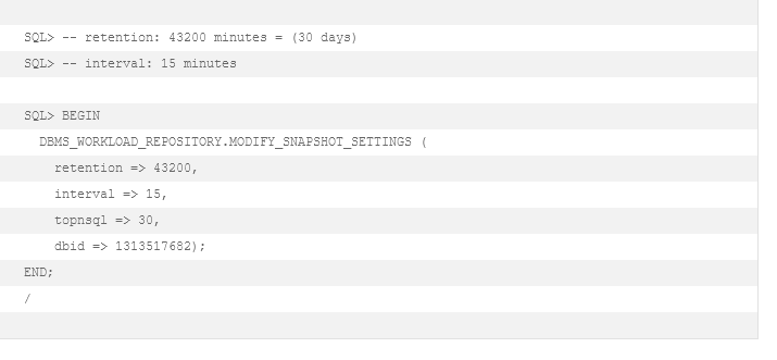 Oracle Automatic Workload Repository (AWR) – Part 1: Getting Started 13 Screenshot 2023 06 21 at 12 54 41 Oracle Automatic Workload Repository AWR Part1 Getting Started DBConcepts