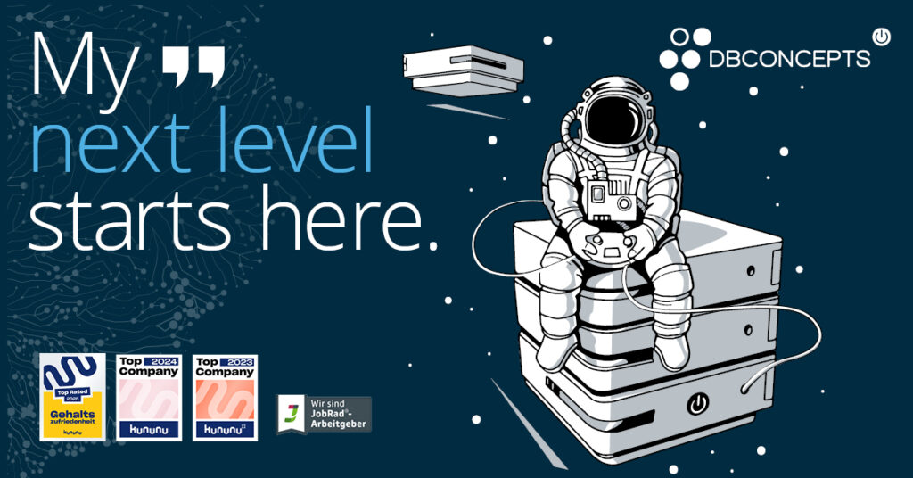dbc landscape astronaut my next level mit Abzeichen