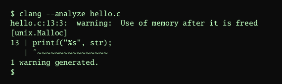 Clang Terminal