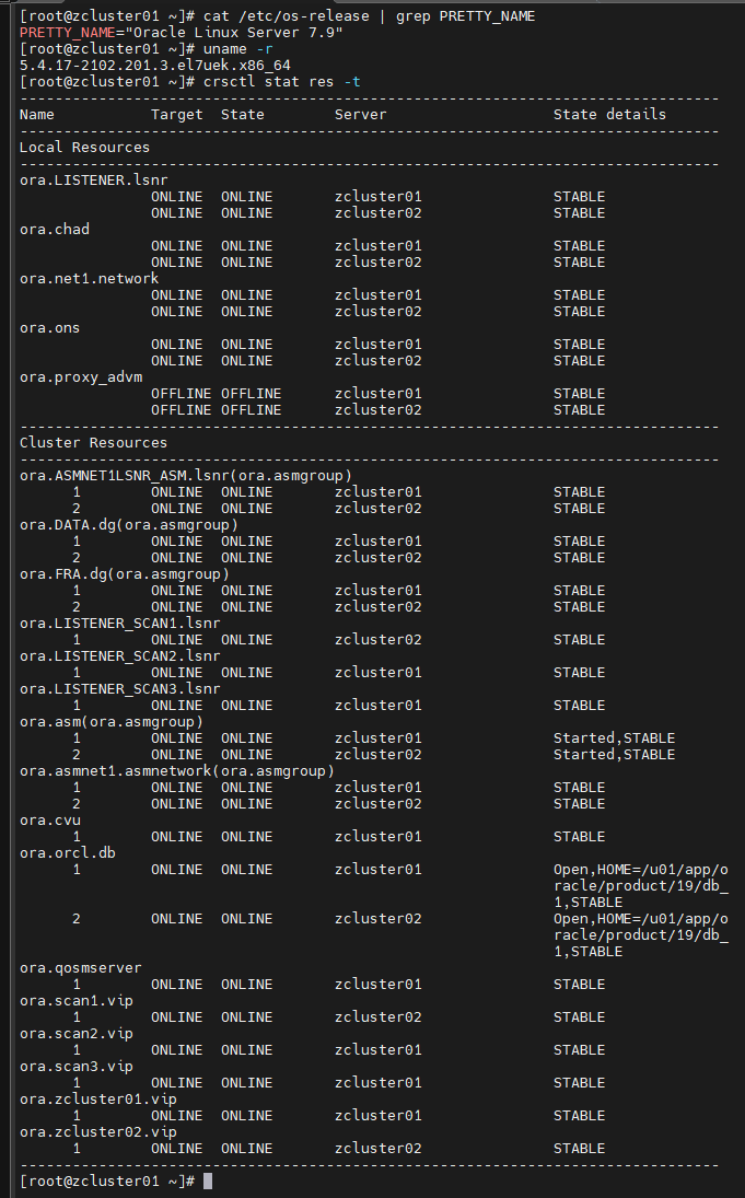Rolling OS Upgrade in Oracle RAC 19c: From Oracle Linux 7 to Oracle Linux 9 2 1
