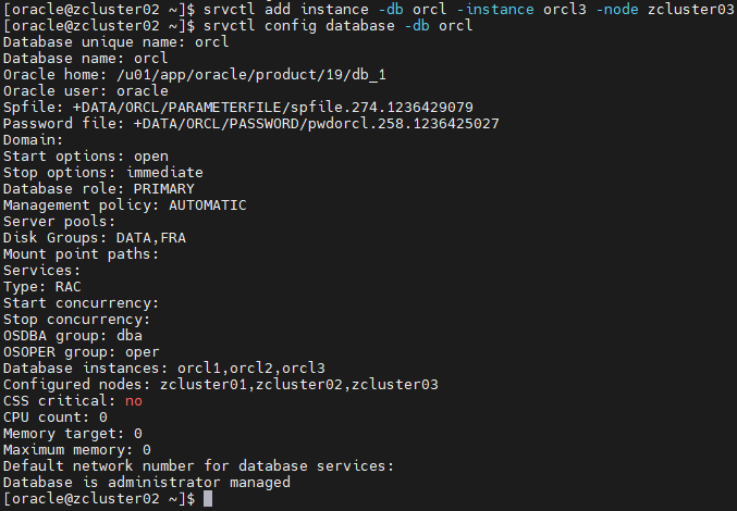 Rolling OS Upgrade in Oracle RAC 19c: From Oracle Linux 7 to Oracle Linux 9 19 20
